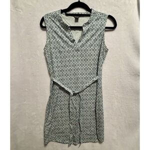 Eddie Bauer Sleeveless Southwest Pattern Dress Size Small D1058029